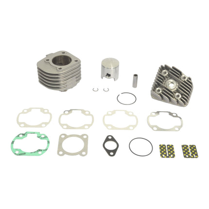 Athena 070200 Big Bore Cylinder Kit with Head (47.6mm, 70cc) - 10mm Pin Domed Head Piston Performance Upgrade, Converts 50cc to 70cc, Compatible with Yamaha Zuma 50 & Vino 50
