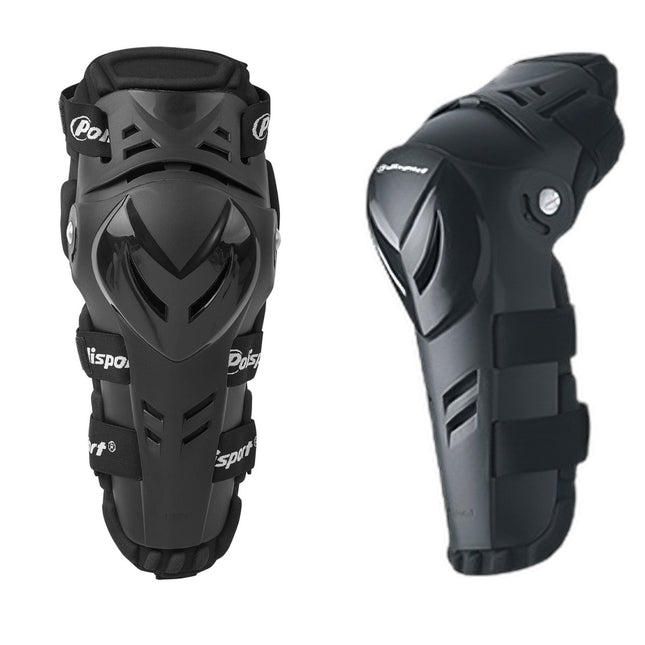 Polisport Knee Protection Devil for Off-Road- Adjustable Ergonomic Guard, Junior