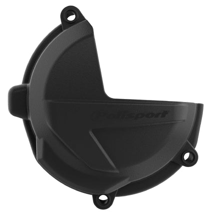 Polisport Clutch Cover Protector Kit (Black) - Compatible with Beta RR 250/300 / X-Trainer 300 (2018-2024)