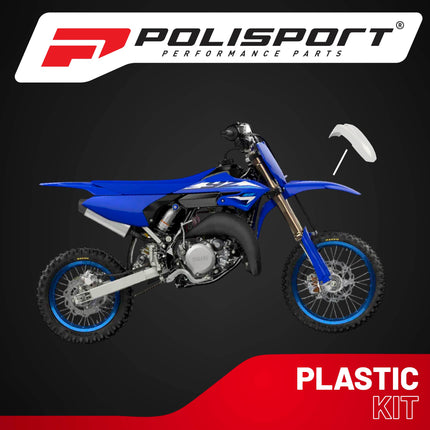 Polisport Supermoto (SM) Motocross (MX) Motard UFX Front Fender - Universal Fit for all Full Size Dirt Bikes - White