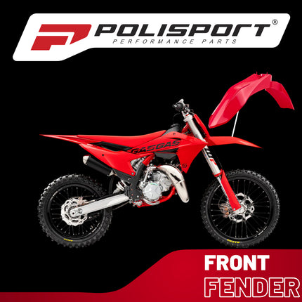 Polisport Motocross (MX) Front Fender for GasGas/Rieju EC 250/300 (2018-20) / MR 200/250/300 (2021-26) Dirt Bike