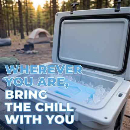 Freez Pak Extra Cold -2°C (28°F) 2.5lb Ice Pack Block - Reusable & Compact Ice Substitute Pack for Lunch Boxes, Coolers, Fishing, Sporting Events, Beach & Camping Trips - Made in the USA (Single)