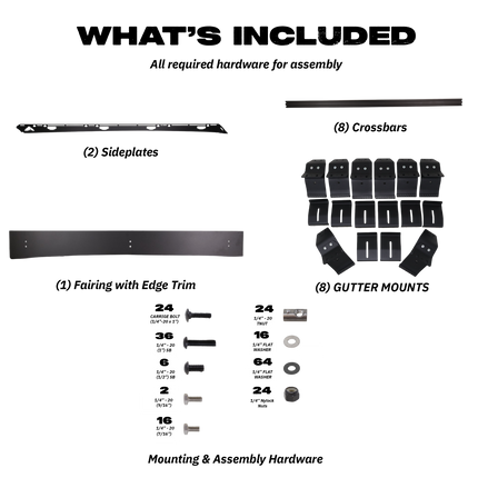 Sherpa - The Sunlight Half Height/Single Row Light Aluminum Roof Rack with Crossbars Made for 2020-2025 Jeep Gladiator JT - Drill Free Rack for Tents; Kayaks; Bikes; Skis Made in the USA