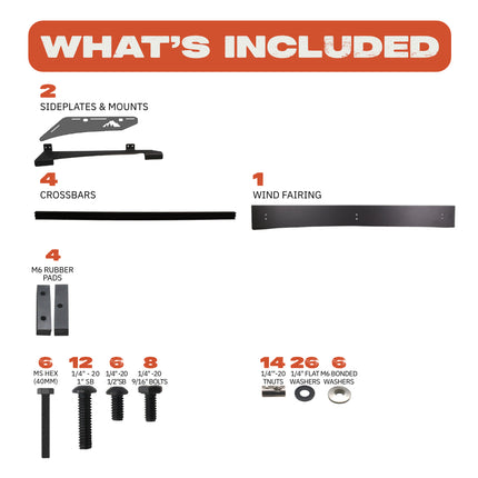 Sherpa 193844 The Animas Full Height 24" Roof Rack for 2005-2023 Toyota Tacoma - Full-Length Aluminum, 1/4" Side Panels, Drill-Free No Modification, Black Textured Powder Coat Finish