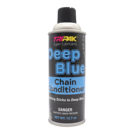 TRIPAK Deep Blue Chain Conditioner – Advanced Anti-Wear & Corrosion Spray for Farm Machinery, Baler Chains, Industrial Drive Systems, Motorcycles & Outdoor Equipment, Non-Stick Shield
