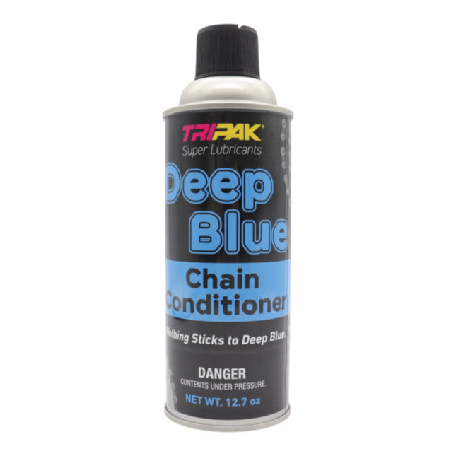TRIPAK Deep Blue Chain Conditioner – Advanced Anti-Wear & Corrosion Spray for Farm Machinery, Baler Chains, Industrial Drive Systems, Motorcycles & Outdoor Equipment, Non-Stick Shield