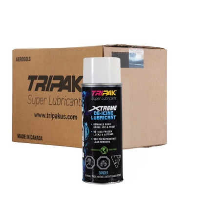 Tripak Heat Xtreme All-Weather Penetrating Lubricant & Fast De-Icer Spray – High-Performance Heavy-Duty Penetrant, Rapid Frost & Ice Remover, Friction Reducer, and Rust Protection for Cold Weather