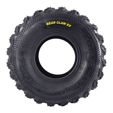 Kenda Bearclaw EX K573 - 25x11-10 Rear Tires for All Terrain (ATV), UTV, and Side by Side (SxS) Vehicles - 6-Ply - Bear Claw EX 25x11x10 (2-Pack)