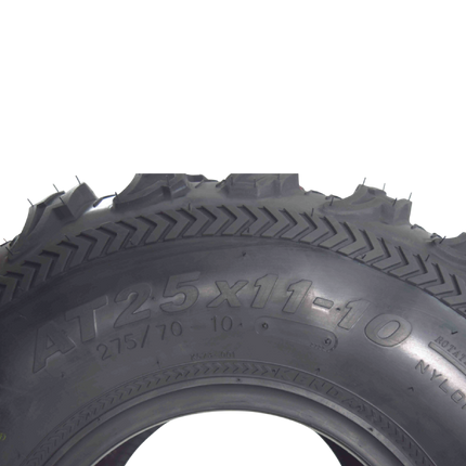 Kenda Bearclaw EX K573 - 25x11-10 Rear Tires for All Terrain (ATV), UTV, and Side by Side (SxS) Vehicles - 6-Ply - Bear Claw EX 25x11x10 (2-Pack)