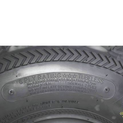 Kenda Bearclaw EX K573 - 25x11-10 Rear Tires for All Terrain (ATV), UTV, and Side by Side (SxS) Vehicles - 6-Ply - Bear Claw EX 25x11x10 (2-Pack)