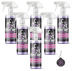 Hoosier Daddy 16oz Car Interior Cleaner - lifts dirt, Stains, & Odors from Upholstery, Carpets, & Dashboards Safe for all surfaces, Leaves Vehicle Fresh & Spotless(6-Pack)
