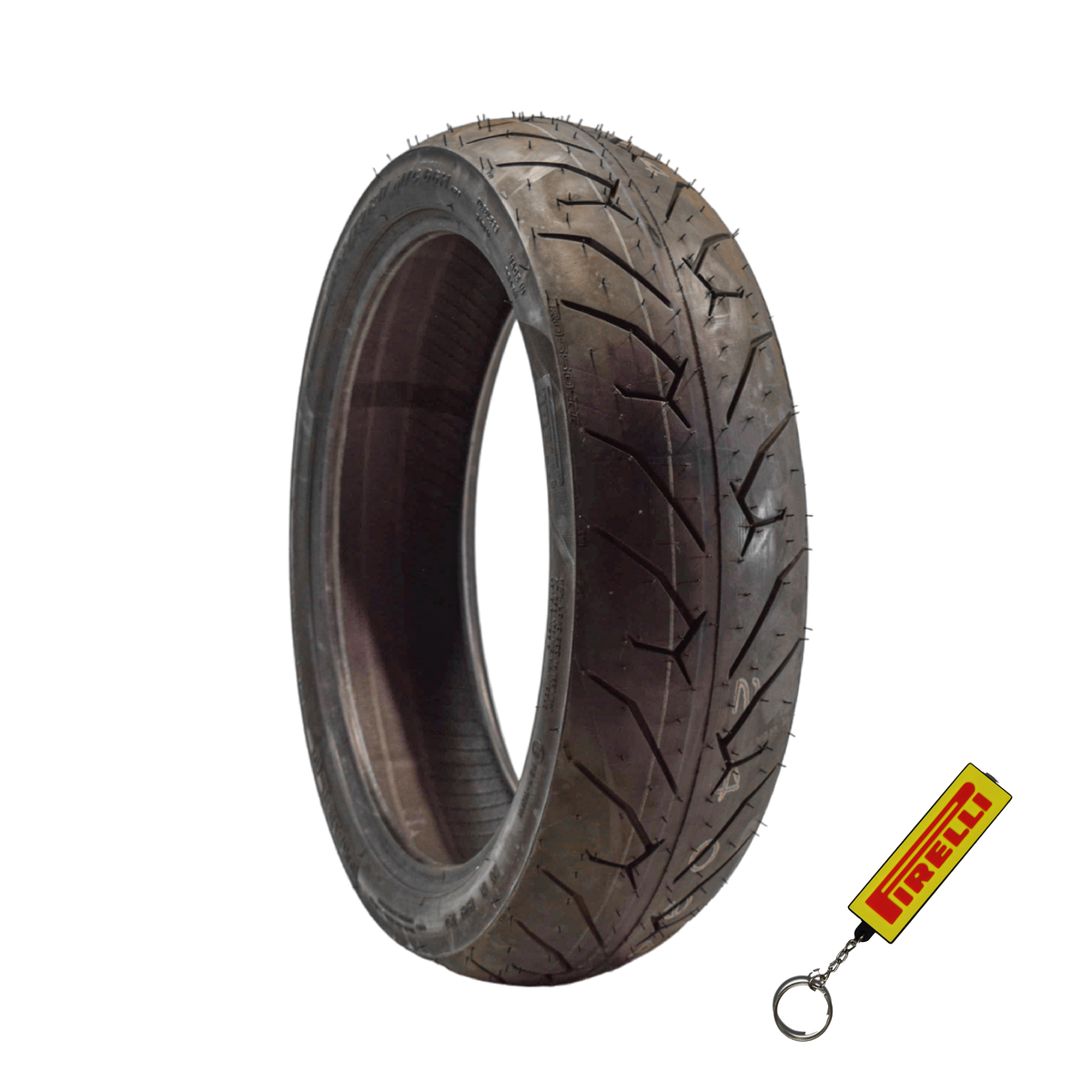 Pirelli Diablo Rosso II Rear Motorcycle Tire 140/70-17 with Keychain