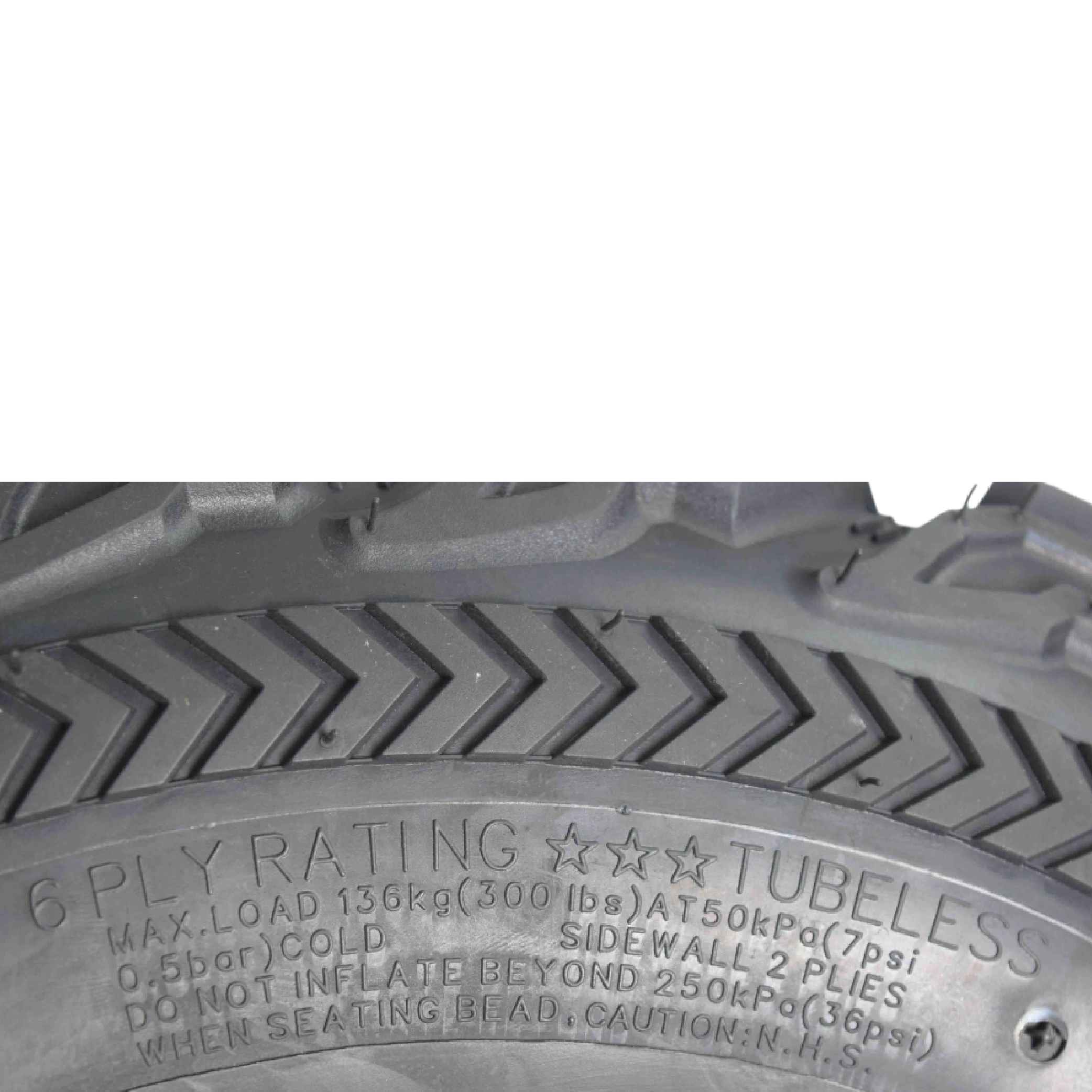Kenda Bearclaw EX K573 - 23x8-10 Front & 24x11-10 Rear Tires for All Terrain (ATV), UTV, and Side by Side (SxS) Vehicles - 6-Ply - Bear Claw EX 23x8x10 24x11x10 (4-Pack)