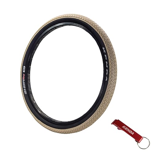 Kenda 3-Sixty Pro TR 120tpi Fold Tan 26x2.5 Bicycle Tire & Keychain (Single)