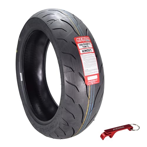 Kenda KM1 Sport Touring Rear Motorcycle Tire 180/55ZR17 73W TL 180/55-17