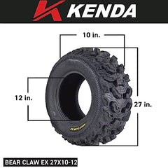 Kenda Bear Claw EX 25x11-10  ATV 6 PLY Tire (2 Pack)