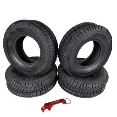 Kenda 234A1044 205/65-10 Load Star 4 Ply Tubeless Trailer Tires 4 Pack