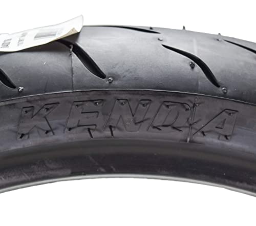 Kenda KM1 Sport Touring Front Motorcycle Tire 110/70ZR17 58W TL 110/70-17 w/Keychain