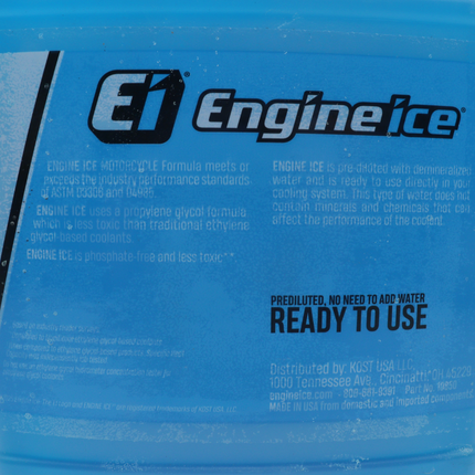 Engine Ice 1/2 Gal Hi-Performance Non-Toxic TYDS008 Coolant 64oz