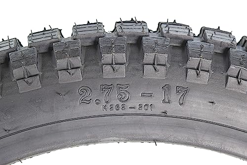 Kenda Small Block 275-17 Trail Tire and Kenda 275/300-17 TR4 Inner Tube (Single Tire and Tube)