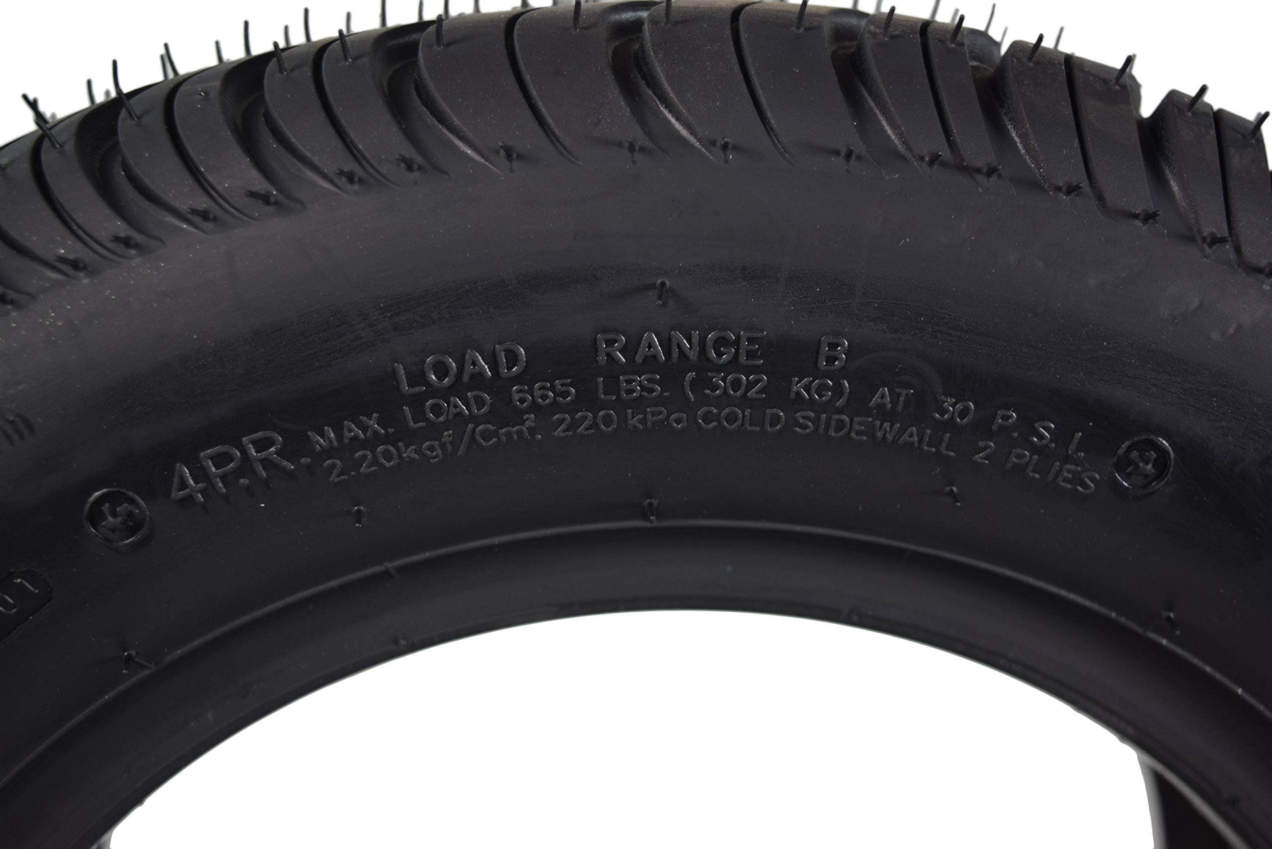 Kenda 277010N4 205/50-10 Pro Tour 4 Ply Tubeless Golf Cart Tires 4 Pack