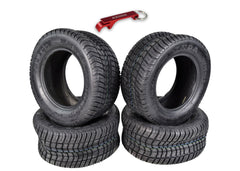 Kenda 277010N4 205/50-10 Pro Tour 4 Ply Tubeless Golf Cart Tires 4 Pack