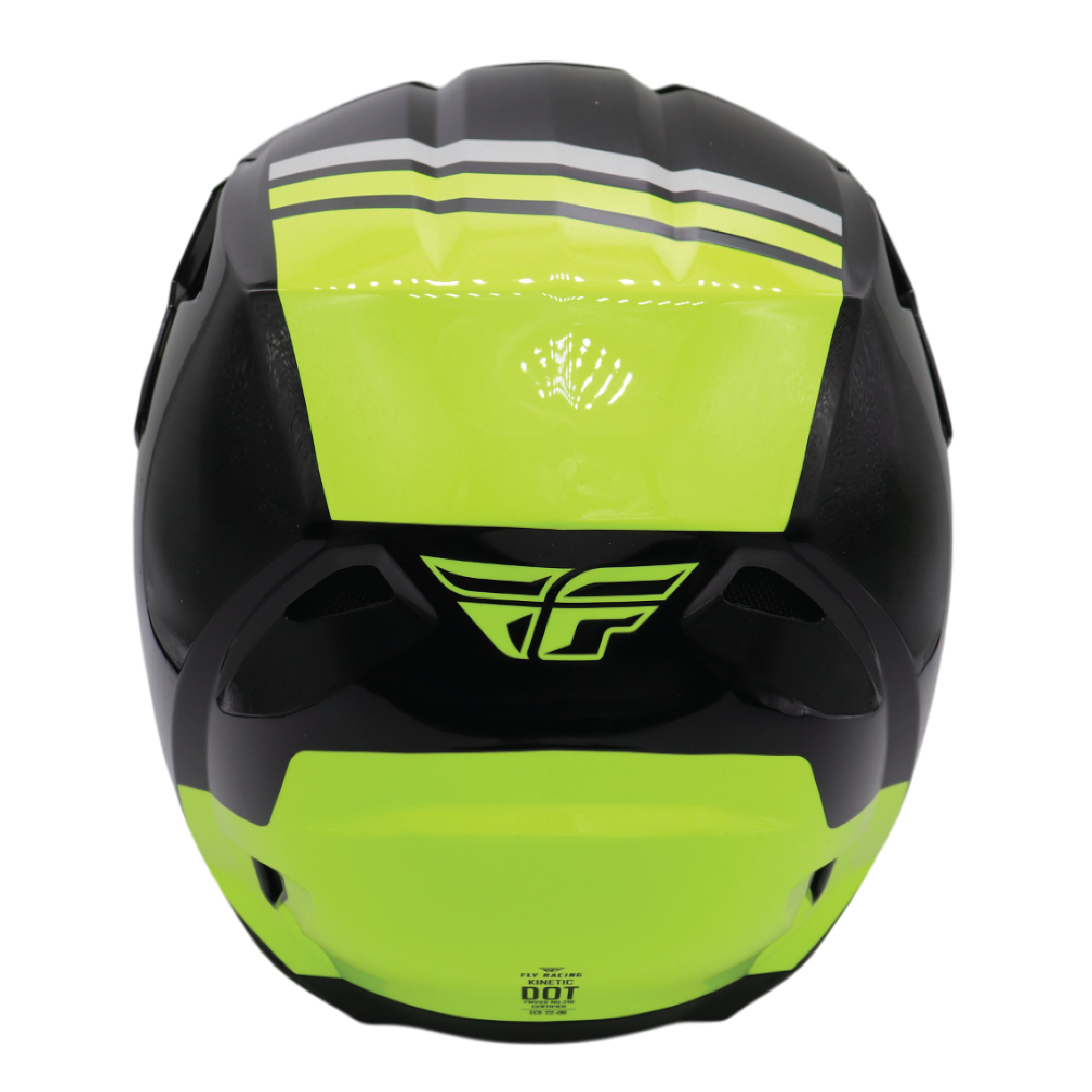 Fly Racing Kinetic Verdict Helmet – DOT/ECE 22.06 Approved – Lightweight MX Helmet with TFV Ventilation, Removable Liner & Helmet Bag 2X-Large (Black/Hi-Vis Yellow/Grey)