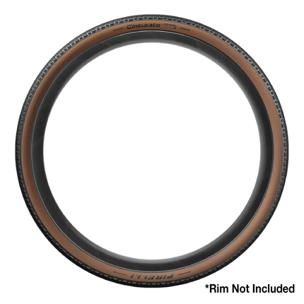 Pirelli Cinturato Gravel H TLR Classic 45-622 (700 x 45c) Road Bicycle Tire & 33/45-622 Presta Cinturato SmarTUBE - SpeedGrip Compound, Clincher Type, Tubeless Ready Bike Tire with Keychain