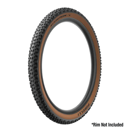 Pirelli Scorpion XC M Classic 60-622 (29x 2.4) MTB Bicycle Tire  - Designed for Hardpacked Courses and Mixed Terrains, 120TPI and ProWall Casing- Mountain Bike Tire w/Keychain (2 Pk)