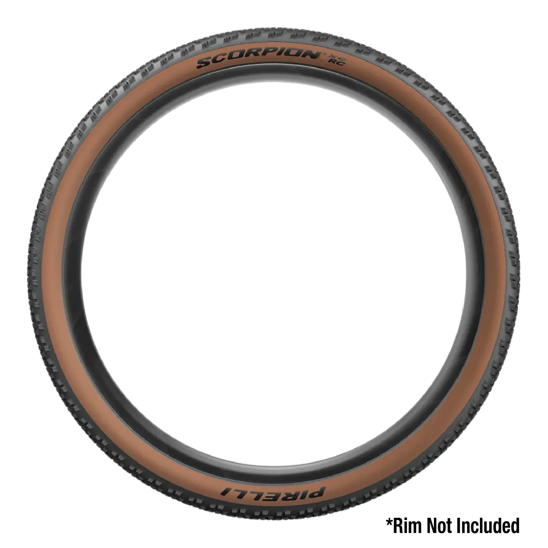 Pirelli SCORPION XC RC Classic Tan-wall (29 x 2.4)  Peak Performance for Demanding XC Racing SmartGRIP Compound ProWALL Technology Versatile Tread Design (2 Tires)