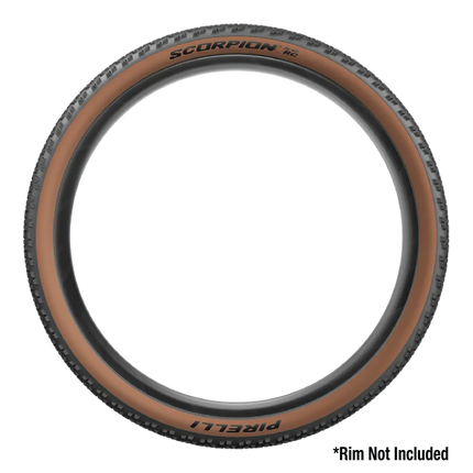 Pirelli SCORPION XC RC Classic Tan-wall (29 x 2.4)  Peak Performance for Demanding XC Racing SmartGRIP Compound ProWALL Technology Versatile Tread Design (2 Tires)