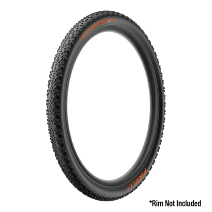 Pirelli Scorpion XC RC Orange Label 60-622 (29x 2.4) MTB Bicycle Tire  - Designed for Demanding XC Courses, 120TPI and ProWall Casing- Mountain Bike Tire w/Keychain (2 Pk)
