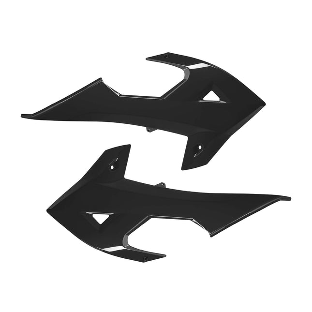 Polisport Radiator Scoops  – Black Panels for GasGas EC/EC-E 250/300 (2018–2020) Rieju MR 200/250/300 (2021-2026) – OEM Fit, Glossy Finish, Lightweight & Impact-Resistant, Easy Installation