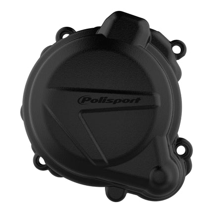 Polisport Motocross Motorcycles (MX) Ignition Covers Protector Kit for Beta RR 250/300 2T (2013-24) Dirt Bikes - Blk, Impact-Resistant PA6 Polyamide, Protects Against Rocks and Scratches for Enduro/MX