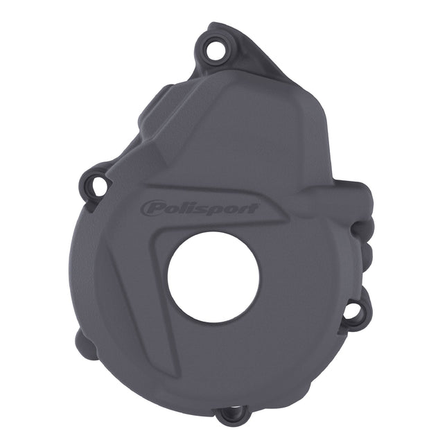 Polisport Ignition Cover Protector Kit - Nardo Grey - KTM EXC-F/FR 250/350 (2018-19) & Husqvarna FE 250/350 (2017-23) - Impact-Resistant PA6 Polyamide