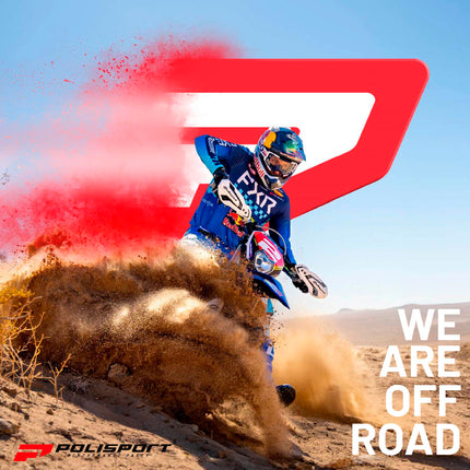 Polisport Motocross Motorcycles (MX) Fortress Skid Plate for Husqvarna FE/FC 250/350/450/501 (2016-23) & KTM EXC-F/SX-F 250/350/450/500 (2016-23) Dirt Bikes - OEM Quality, Flexible & Perfect Fit - Blk