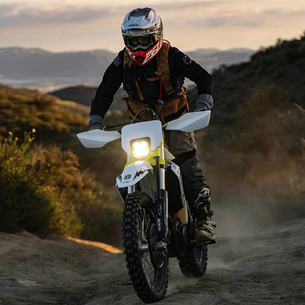 Polisport Motocross Motorcycles (MX) Fortress Skid Plate for Husqvarna FE/FC 250/350/450/501 (2016-23) & KTM EXC-F/SX-F 250/350/450/500 (2016-23) Dirt Bikes - OEM Quality, Flexible & Perfect Fit - Blk