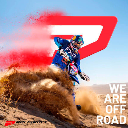 Polisport Motocross Motorcycles (MX) Fortress Skid Plate for Sherco SEF-R/SEF 250/300/350 (2012-2024) Dirt Bikes - OEM Quality, Flexible, Durable & Perfect Fit - Blue