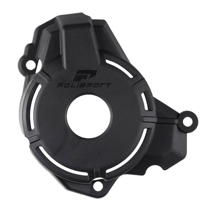 Polisport Motocross Motorcycles (MX) Ignition Covers Protector Kit for Sherco SEF 250/300 (2024) Dirt Bikes - Impact-Resistant PA6 Polyamide, Protects Against Rocks and Scratches for Enduro/MX - Black