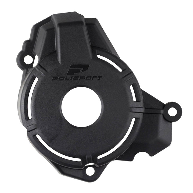 Polisport Motocross Motorcycles (MX) Ignition Covers Protector Kit for Sherco SEF 250/300 (2024) Dirt Bikes - Impact-Resistant PA6 Polyamide, Protects Against Rocks and Scratches for Enduro/MX - Black