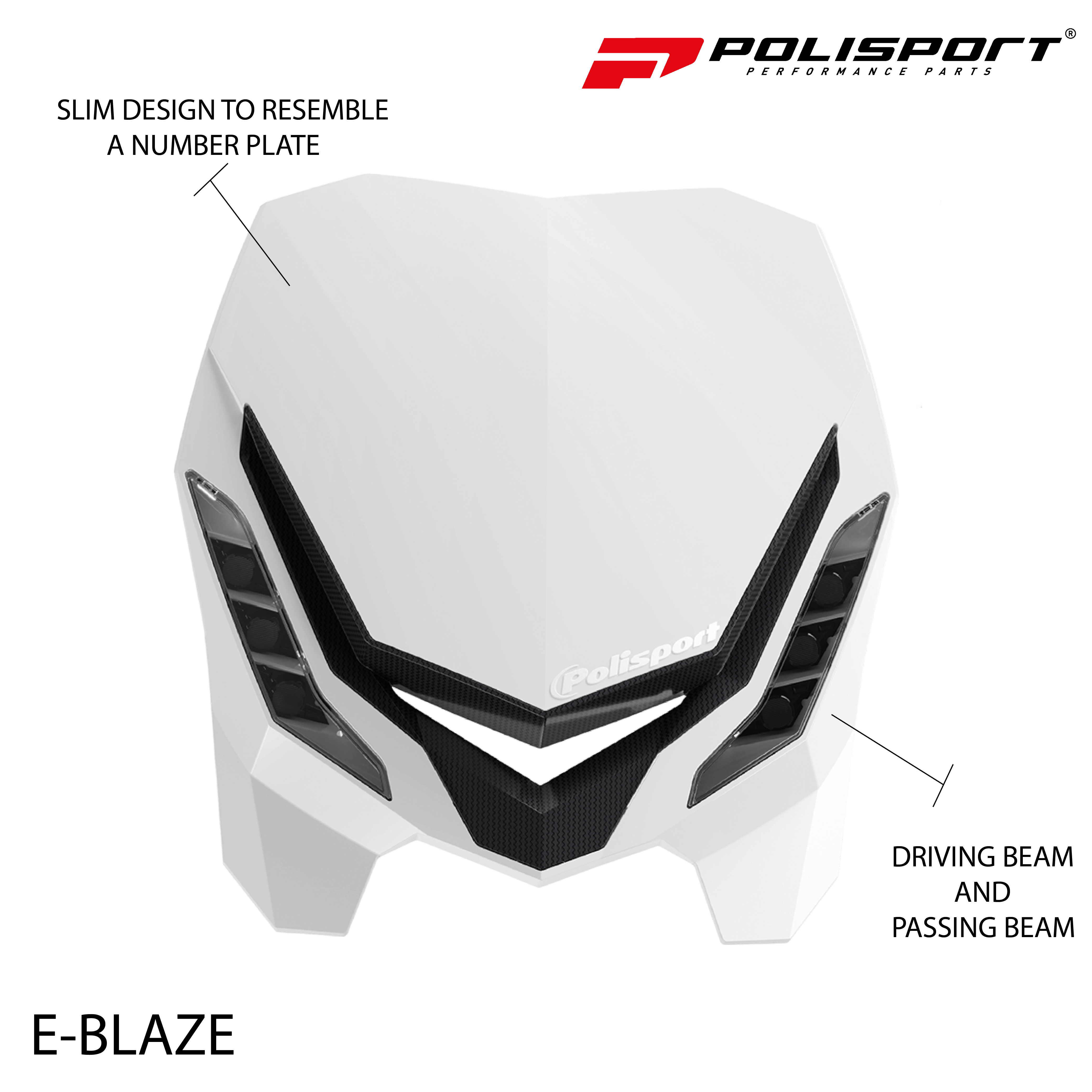 Polisport Headlight E-Blaze