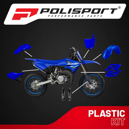 Polisport Motocross (MX) Replica Plastic Kit for Yamaha YZ85 (2022-2025) Dirt Bike