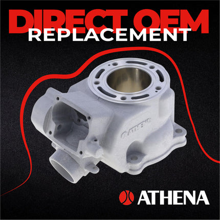 Athena P400250100001 Standard Bore Cylinder Kit (54mm, 125cc) - Premium 2-Stroke Top End Rebuild Kit with Piston & Gaskets, Compatible with Kawasaki. KX125 2003-2007
