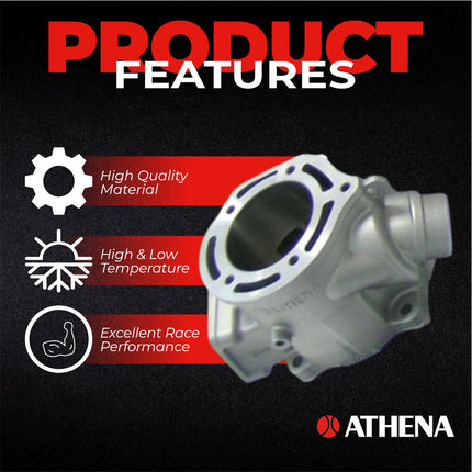 Athena P400485100024 392cc Big Bore Cylinder Kit with Cylinder Head (68mm Bore) - Premium Twin-Cylinder 2-Stroke Performance Upgrade, Compatible with Yamaha Banshee 350 1987-2006