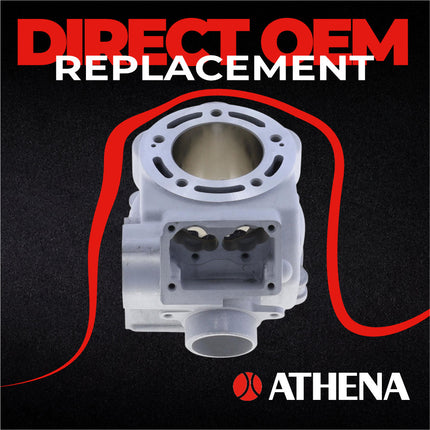 Athena P400485100029 144cc Big Bore Cylinder Kit with Cylinder Head (58mm Bore) - Premium 2-Stroke Performance Upgrade, Compatible with Yamaha YZ125 1997-2004
