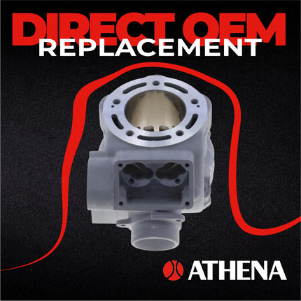 Athena P400485100030 144cc Big Bore Cylinder Kit with Cylinder Head (58mm Bore) - Premium 2-Stroke Performance Upgrade, Compatible with Yamaha YZ125 2005-2021