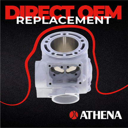 Athena P400485100101 144cc Big Bore Cylinder Kit with Cylinder Head (58mm Bore) - Premium 2-Stroke Performance Upgrade, Compatible with Yamaha YZ125 2022-2026