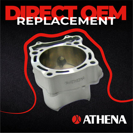 Athena P400510100008 490cc Big Bore Cylinder Kit (100mm Bore) - High-Performance 4-Stroke Top End Rebuild Kit with Forged Piston & Gaskets, Compatible with Suzuki LT-R450 QuadRacer 2006-2011