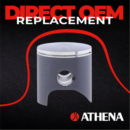 Athena P4C0445008001A Top End Piston Kit with Gasket Set for KTM 65 SX 2009-2023, 44.96 mm Cast 2-Stroke Piston Replacement Kit - Motocross Dirt Bikes