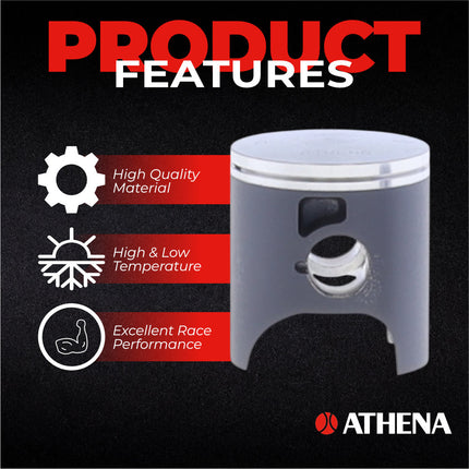 Athena P4C0470088005A Top End Piston Kit with Gasket Set for KTM 85 SX 2018-2025 - 44.94 mm Cast 2-Stroke Piston Replacement Kit - Motocross Dirt Bikes